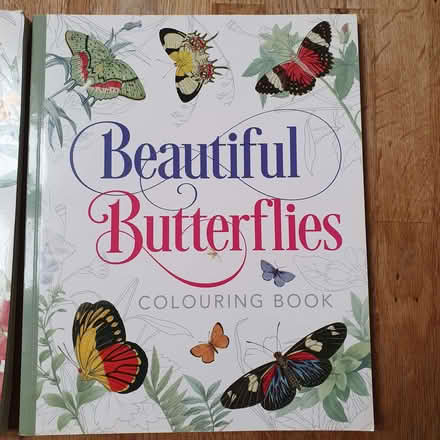Photo of free Colouring books, flowers and butterflies (Over Kellet LA6) #1