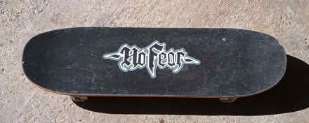Photo of free "No Fear" Skateboard... (Scotforth LA1) #1