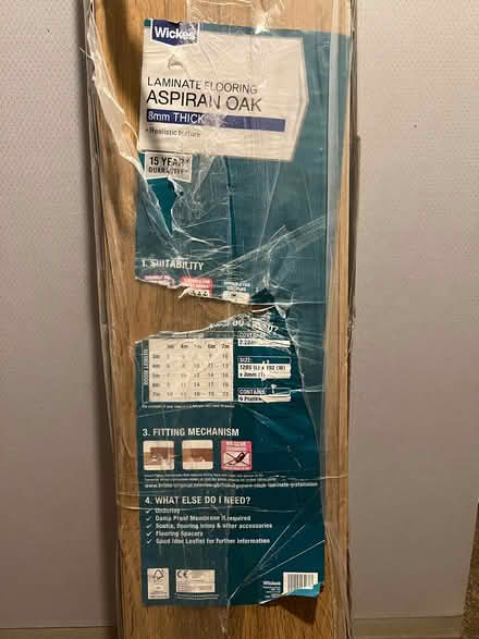 Photo of free Laminate flooring- Aspiran Oak (Wickes) (Bear Cross BH11) #3