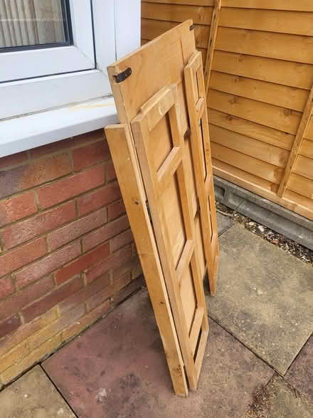 Photo of free Folding bookshelf (Hanslope MK19) #3
