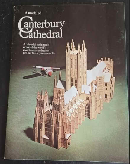 Photo of free Canterbury Catherdral Card Model (Brailsford DE6) #1