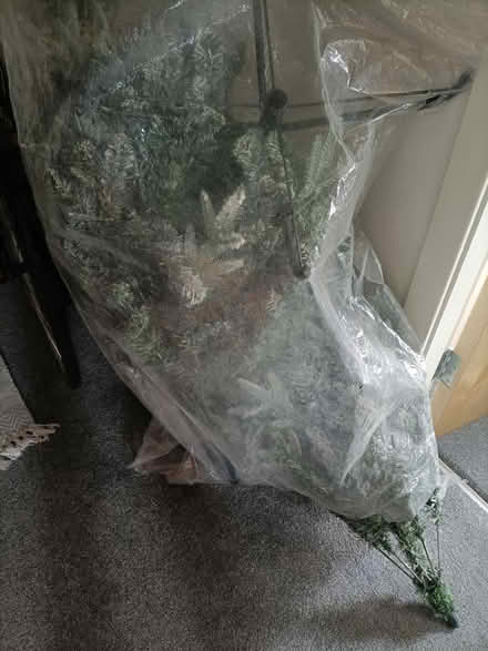 Photo of free 6ft Christmas Tree and decorations (Grace Mount EH16) #1