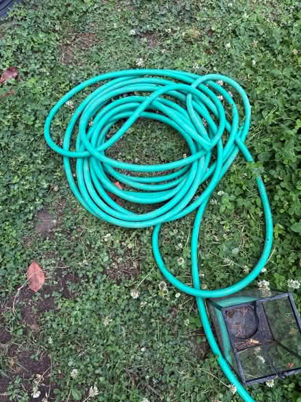 Photo of free Hose pipe, green plastic (Southfields SW18) #1