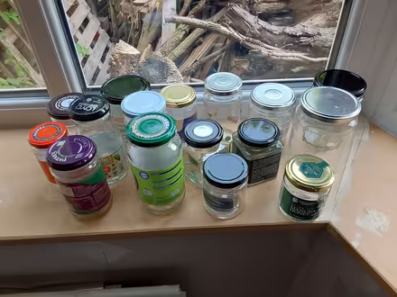 Photo of free 16 empty jars (High Heaton NE7) #1