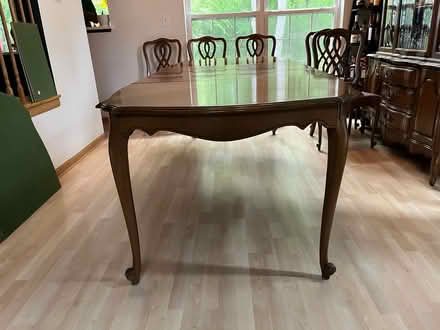 Photo of free Dining tablw with 6 chairs (carpentersville) #1