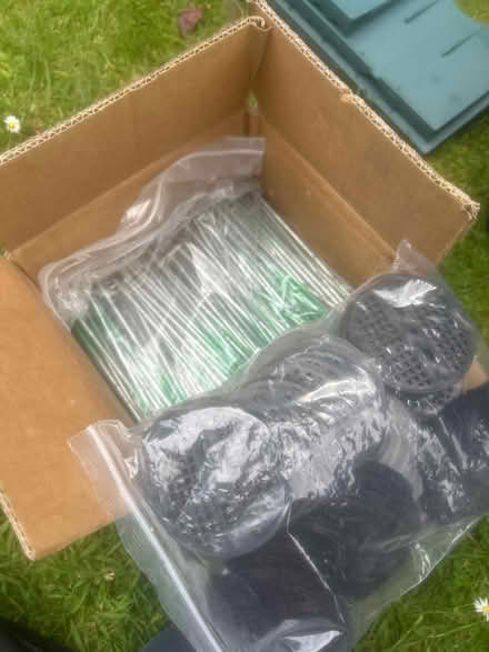 Photo of free MetalPegs for holding netting/ plastic in place (Widmer End HP15) #1