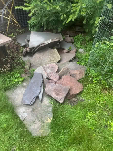 Photo of free Blue Stones, pavers & rocks (Belle Mead) #2