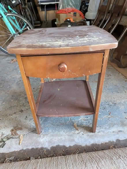 Photo of free Cute end/bedside table (Hyattsville) #1