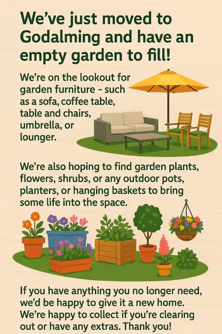 Photo of Garden furniture (GU7 1AX) #1