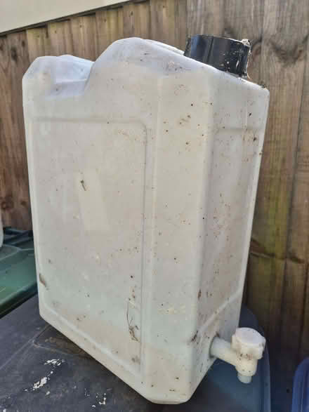 Photo of free Large plastic jerry can / bottle with tap (Trumpington Ward CB2) #1