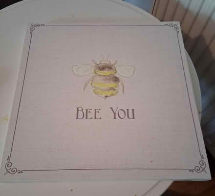 Photo of free Bee You wall canvas (Sutton) #1
