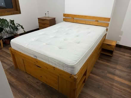 Photo of free Double bed with matress (Crewe Toll EH4) #1