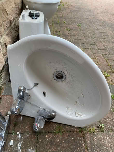 Photo of free Toilet and vanity basin (Mount Pleasant DE56) #2