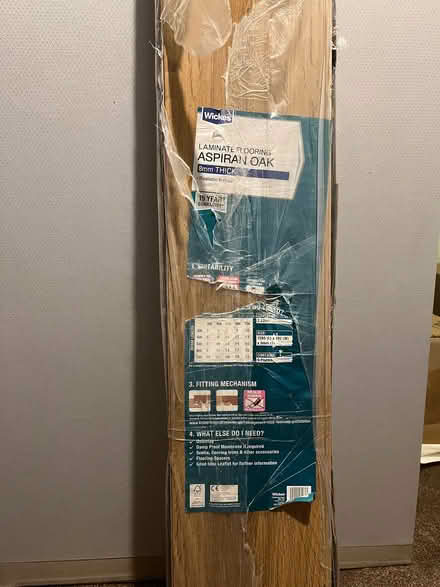 Photo of free Laminate flooring- Aspiran Oak (Wickes) (Bear Cross BH11) #1