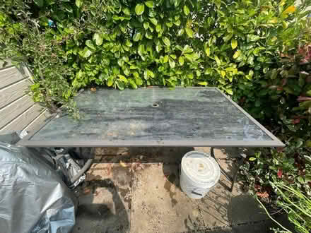 Photo of free Patio table and six chairs (Yarwell PE8) #1