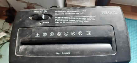 Photo of free Cross Cut Shredder (Sunnyside S66) #1