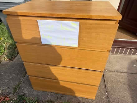 Photo of free Chest of drawers (SG2 9RS Stevenage) #3