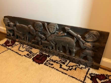 Photo of free Art - wood carving (Columbia Heights) #1