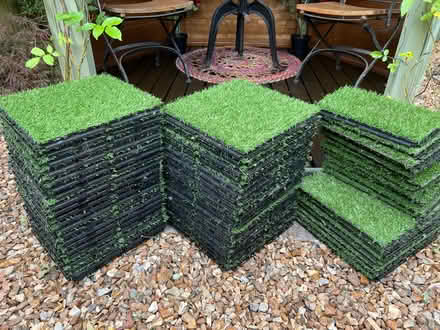 Photo of free IKEA RUNNEN AstroTurf Tiles (Heelands, MK13) #1
