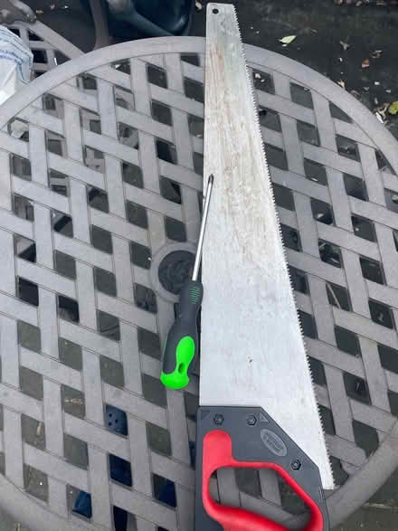 Photo of free Saw and Phillips screwdriver (Ambleside LA22) #1
