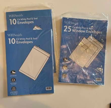 Photo of free C4 white envelopes (Levenshulme, M19) #1
