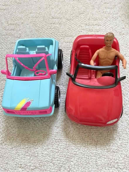 Photo of free Barbie and Ken Cars (West Plano) #1