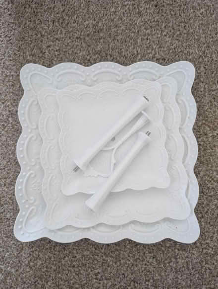 Photo of free Plastic cupcake stand (Abingdon, OX14 3TD) #1