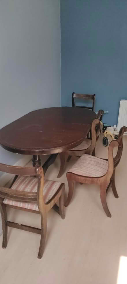 Photo of free 4 chairs dining. Table gone (BR4) #1