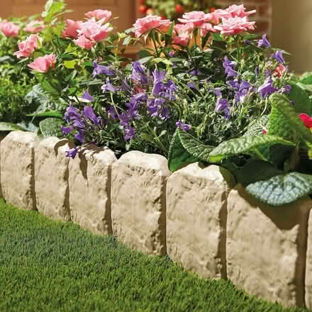 Photo of free Cobbled Stone-Effect Lawn Edging (Chineham RG24) #1