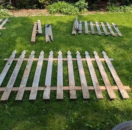 Photo of free Wooden fence (Oregon, WI) #3