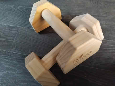 Photo of free Wooden paralettes (ware SG12) #2