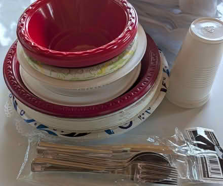Photo of free picnic supplies (N Leverett) #1