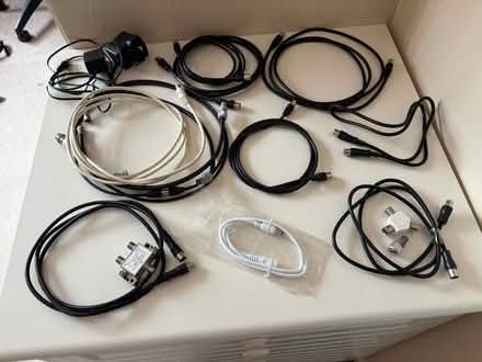 Photo of free Assorted plugs and cables (Oxton CH42) #1