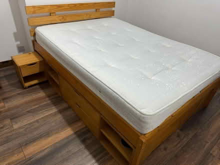 Photo of free Double bed with matress (Crewe Toll EH4) #3
