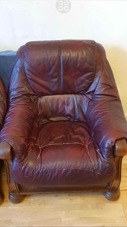 Photo of free Wooden Sofa Set of 3 (NW9) #2
