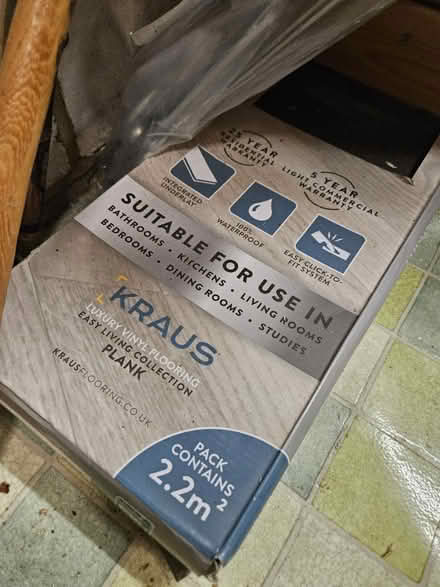 Photo of free Kraus Grey Floor Tiling Pack 2.2sqm (Tadley, RG26) #2