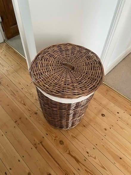Photo of free Wicker washing basket (Wollaton NG9) #1