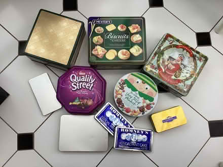 Photo of free Tins collection (High Wycombe HP13, Amersham Rd) #1