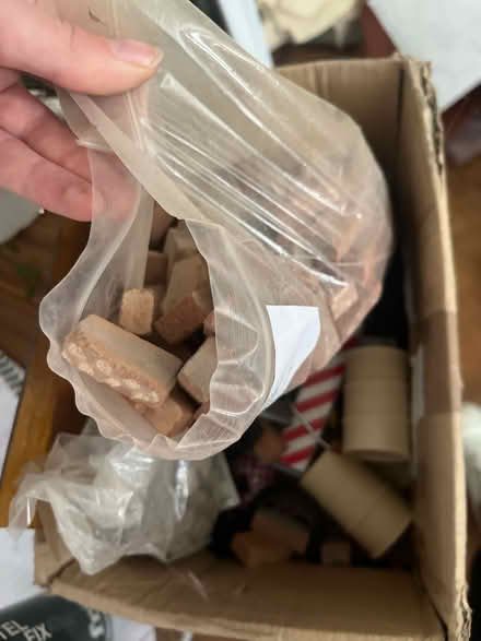 Photo of free A bag of miniature bricks & objects (BN3 Brighton) #1