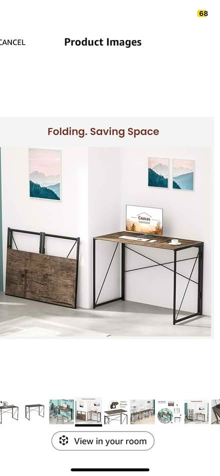 Photo of free Small Foldable Desk (Kennington SE17) #1