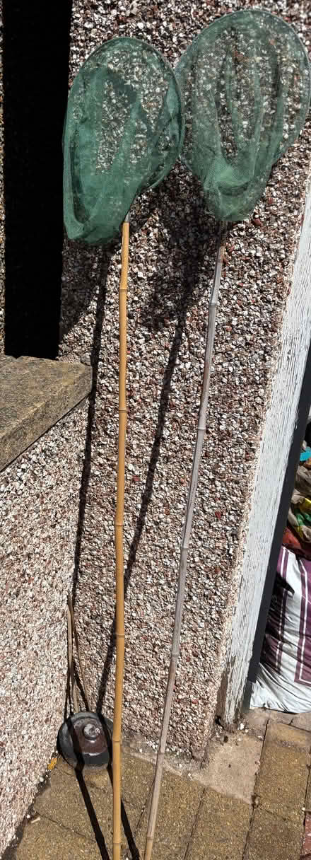 Photo of free 2 children’s fishing nets (Skerton LA1) #1