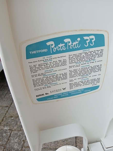 Photo of free Portable Camping Toilet(Promised) (Northway GL20) #1
