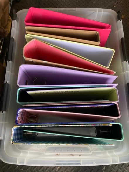 Photo of free A4 ring binders (Lymm. WA13) #1