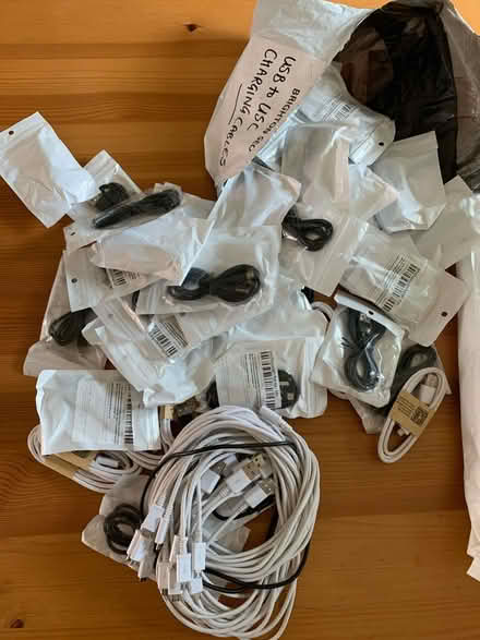 Photo of free Loads of USB - USBC cables (Hassocks) #1