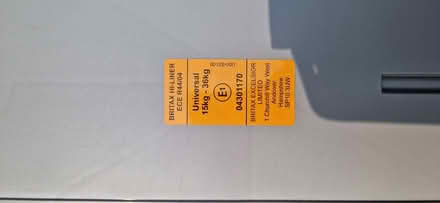 Photo of free Britax car seat. (Shelton Lock DE24) #1