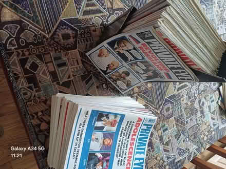 Photo of free Private Eye magazines (Langer Lane, S40) #2