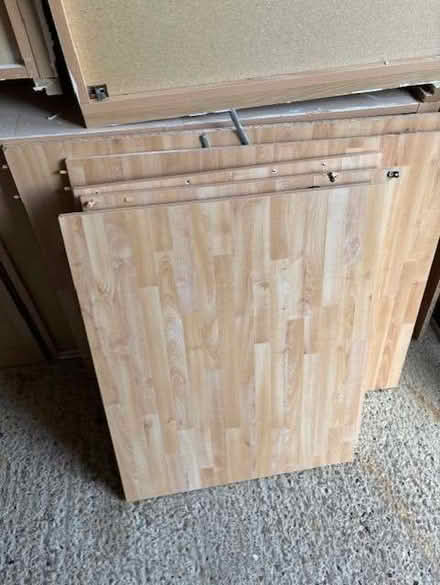 Photo of free Wall Cupboards, MDF panels, and drawer (Winkfield Row RG42) #3