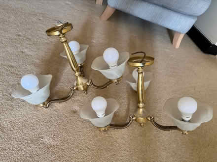 Photo of free Wall a Ceiling Lights with bulbs (Baldock SG7) #1