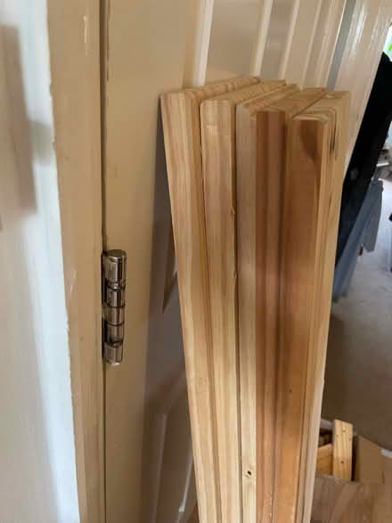 Photo of free 9 wooden shelves (Forest Hill SE23) #2