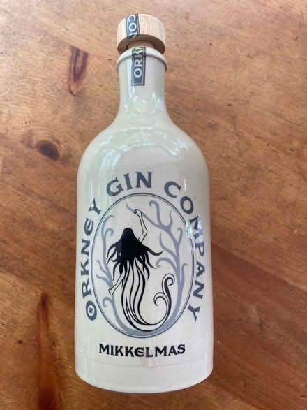 Photo of free Empty ceramic Orkney gin bottle (Bare LA4) #1